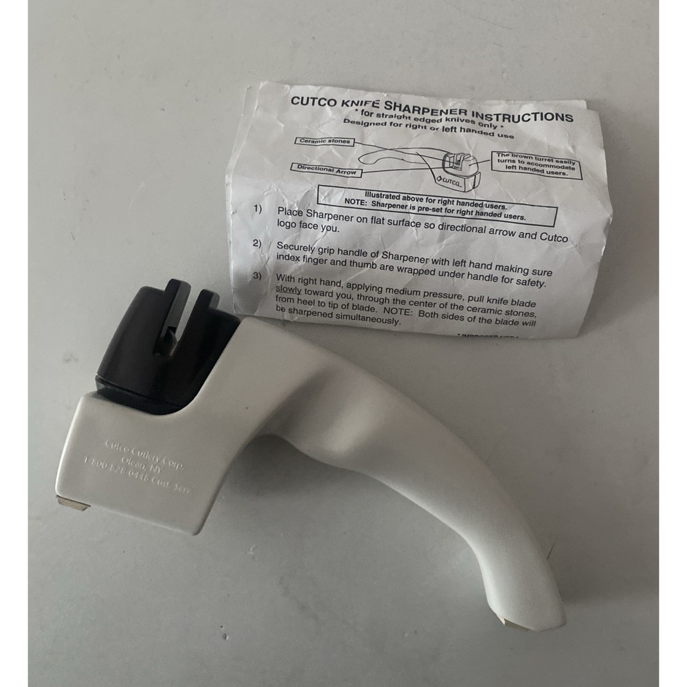 CUTCO Kitchen Knife Sharpener Hand Held Pull Through
